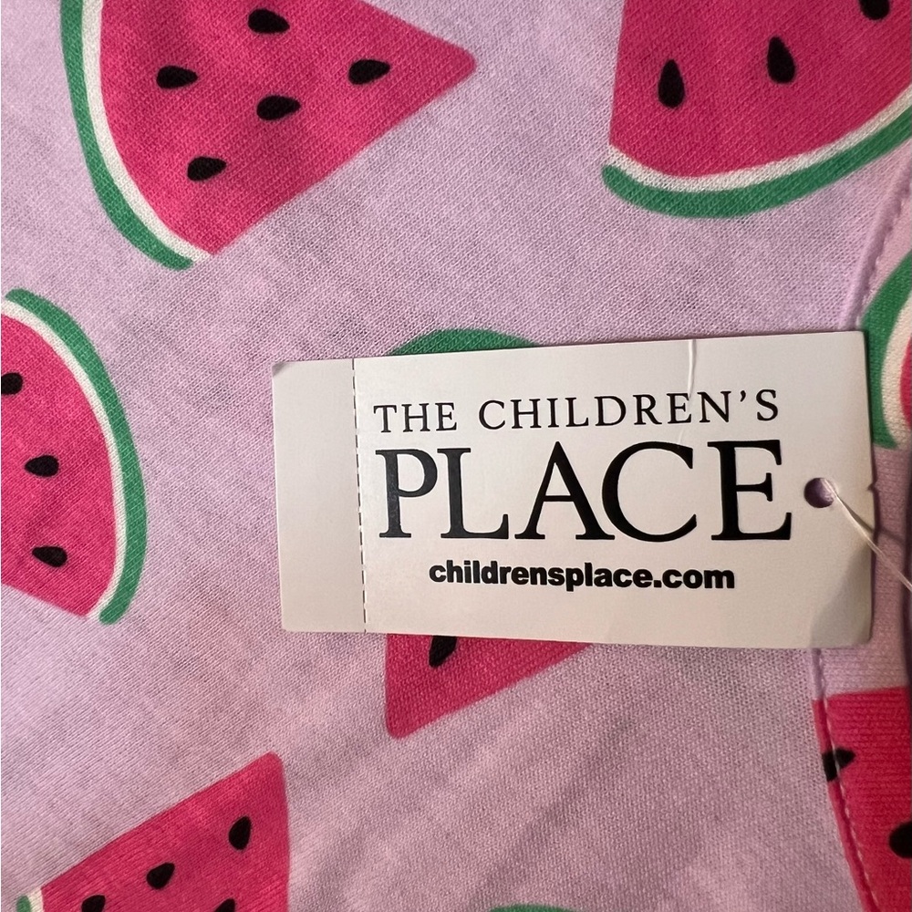 The Children's Place Girls' Watermelon Print Tank Top - Size L 10/12 - Picture 3 of 3